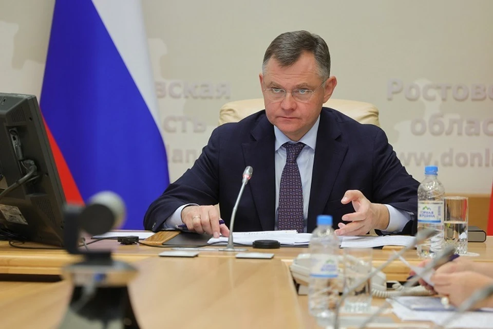 Губернатор Юрий Слюсарь. Фото: сайт правительства Ростовской области