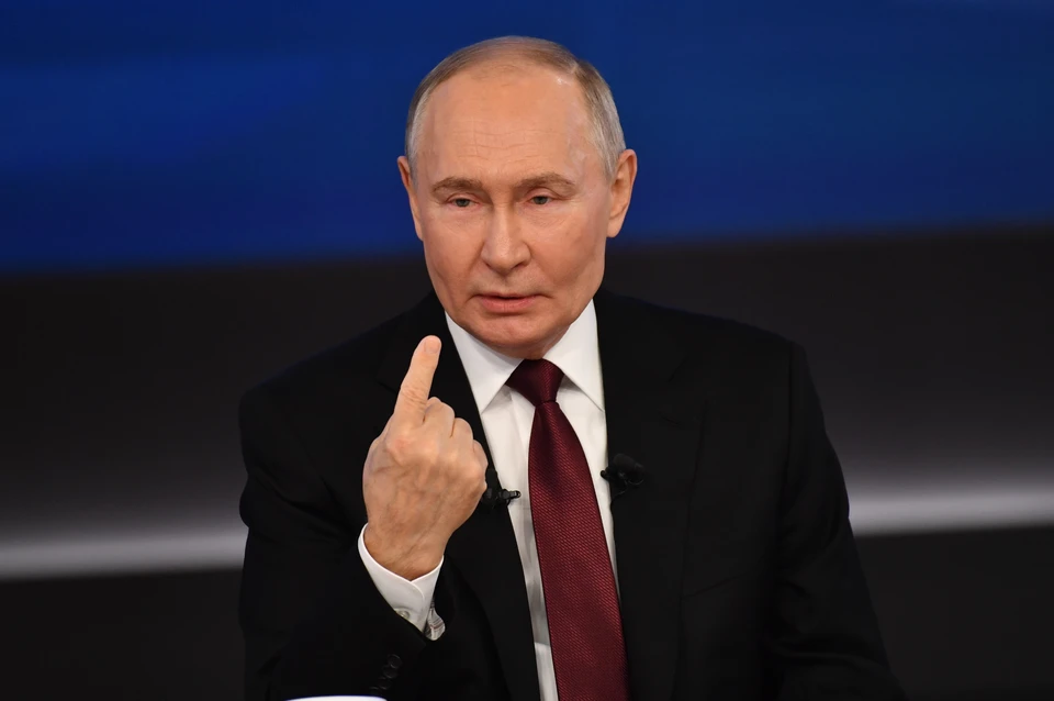 Президент России Владимир Путин