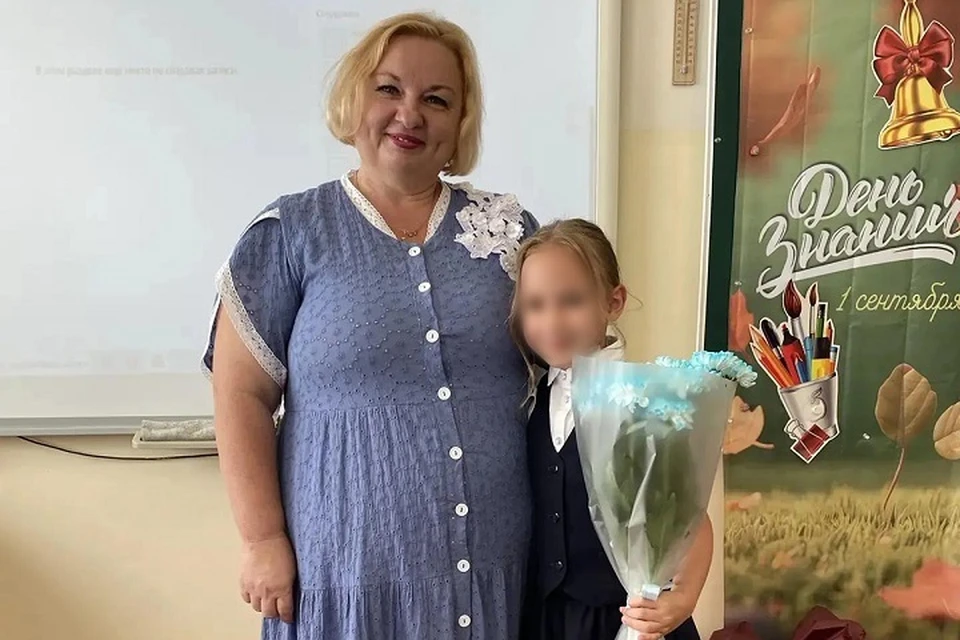 Девочка 1 сентября села за парту, а через 4 дня попала в ДТП. Фото: личный архив