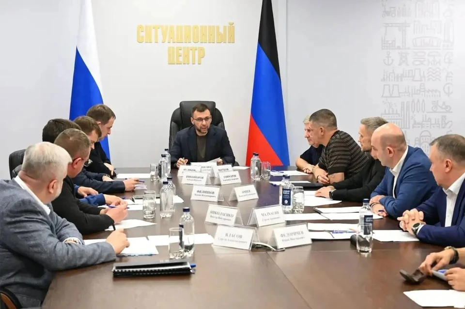 В ДНР прорабатывают комплекс мер для поддержки и развития промышленного комплекса. Фото: МАХ/Пушилин