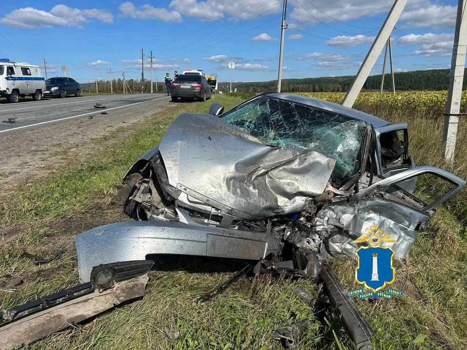 Водитель устроил под Ульяновском ДТП с одним погибшим и четырьмя пострадавшими | ФОТО: УМВД России по Ульяновской области