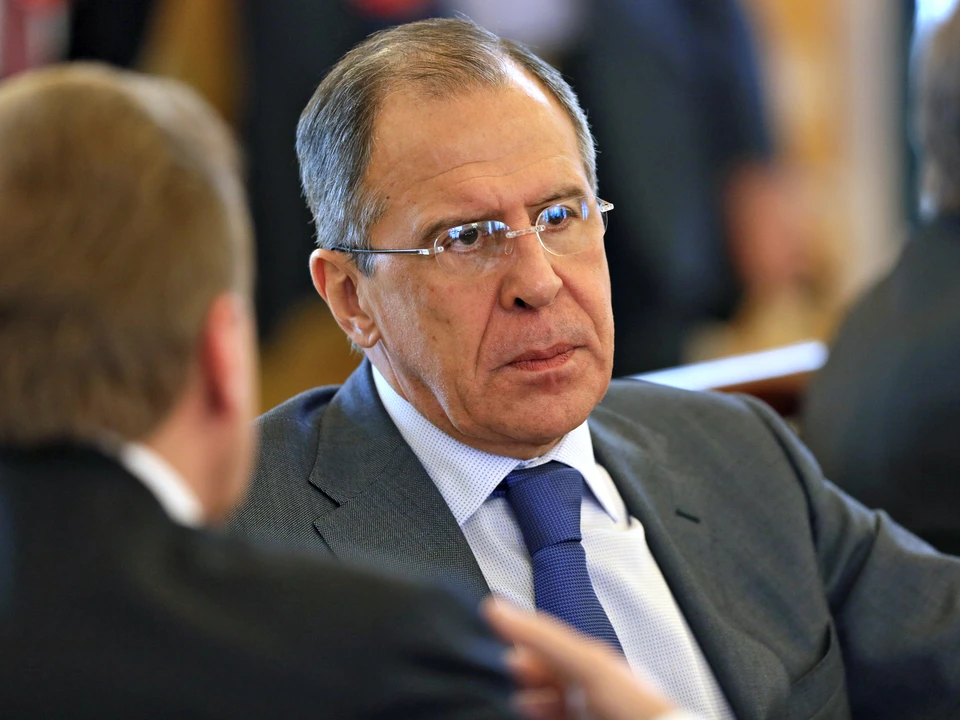 Глава МИД России Сергей Лавров