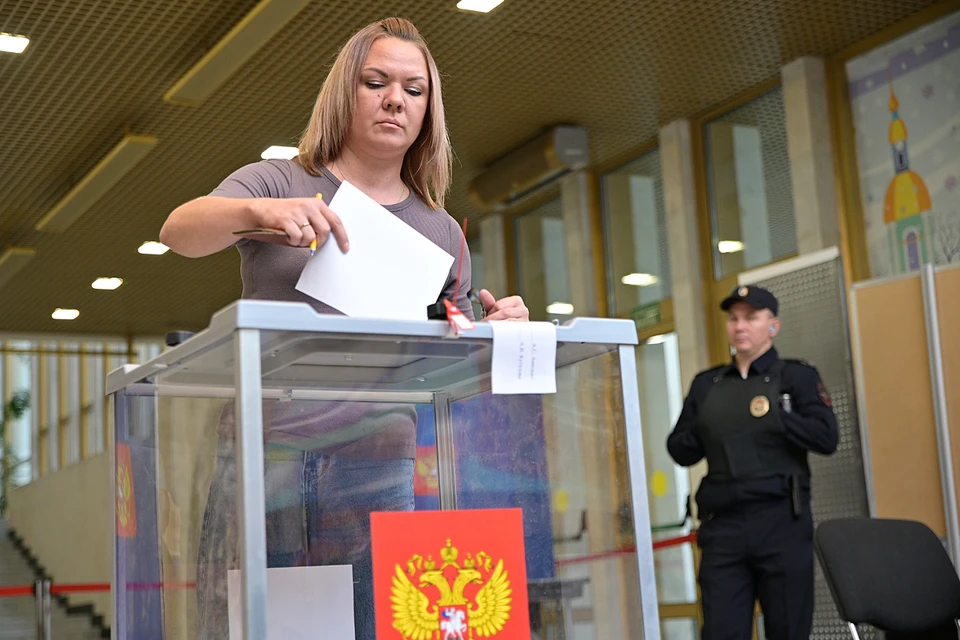 Голосование на выборах депутатов Госдумы