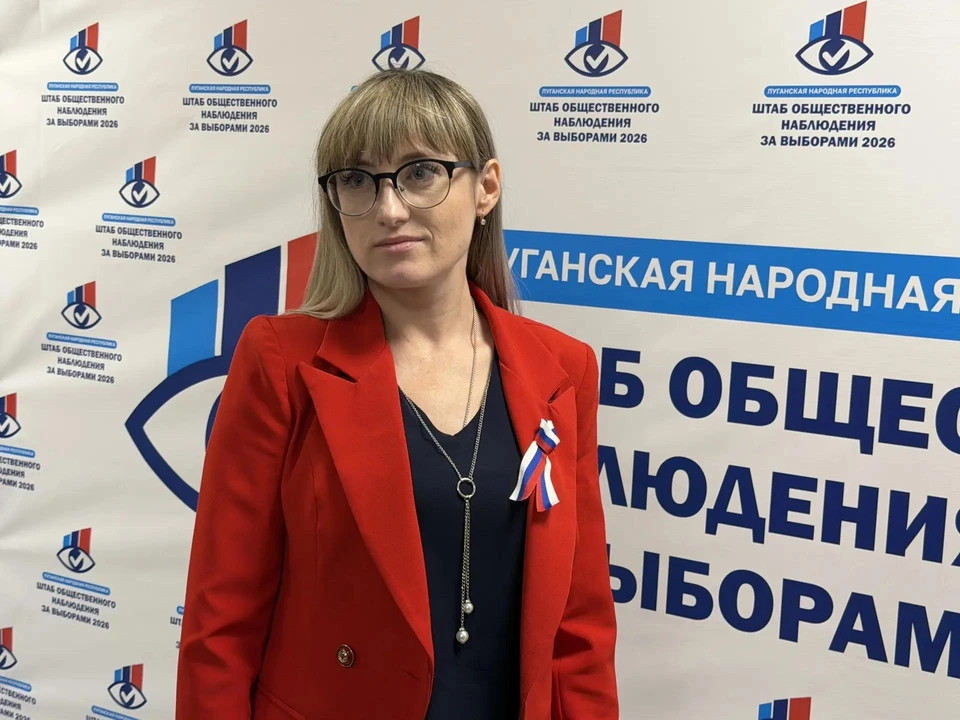 Председатель избиркома ЛНР Марианна Сумская