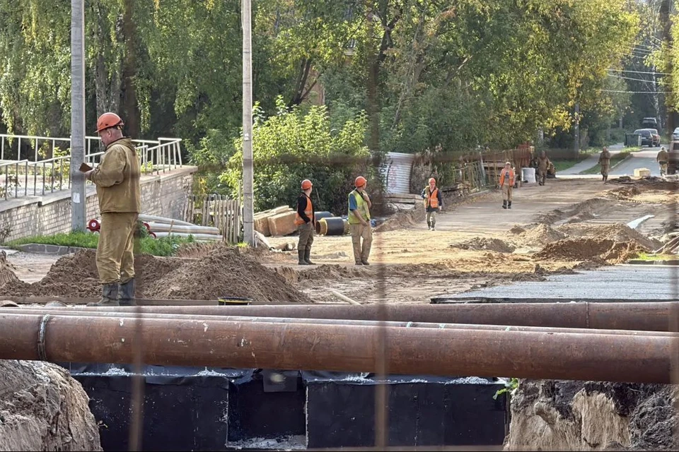 Ремонт проходит за счет средств городского бюджета. Фото: администрация города Кирова.
