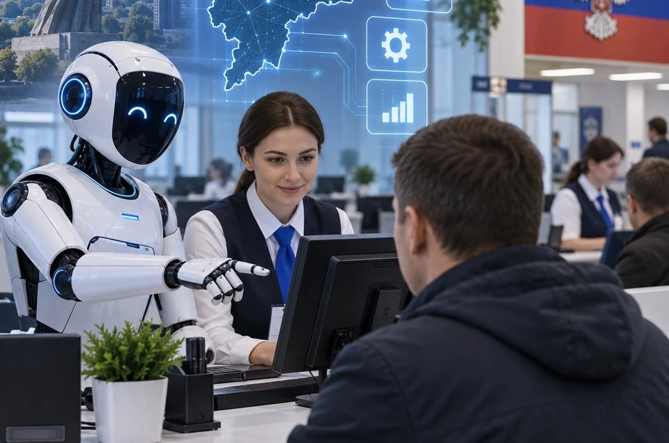 В ДНР продолжают развивать цифровые технологии. Фото: сгенерировано нейросетью
