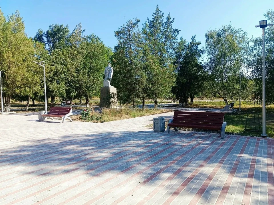 В ставропольском селе благоустроили площадку у Дома культуры. Фото: администрация Минераловодского округа