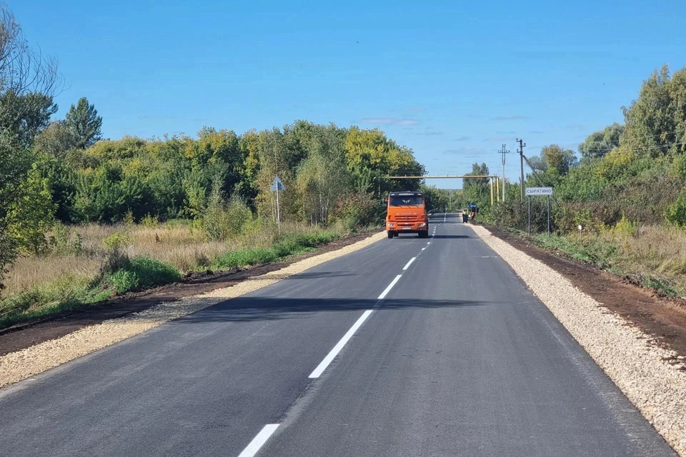 14 км дороги отремонтировали после жалоб жителей в Нижегородской области. Фото: ГУАД Нижегородской области