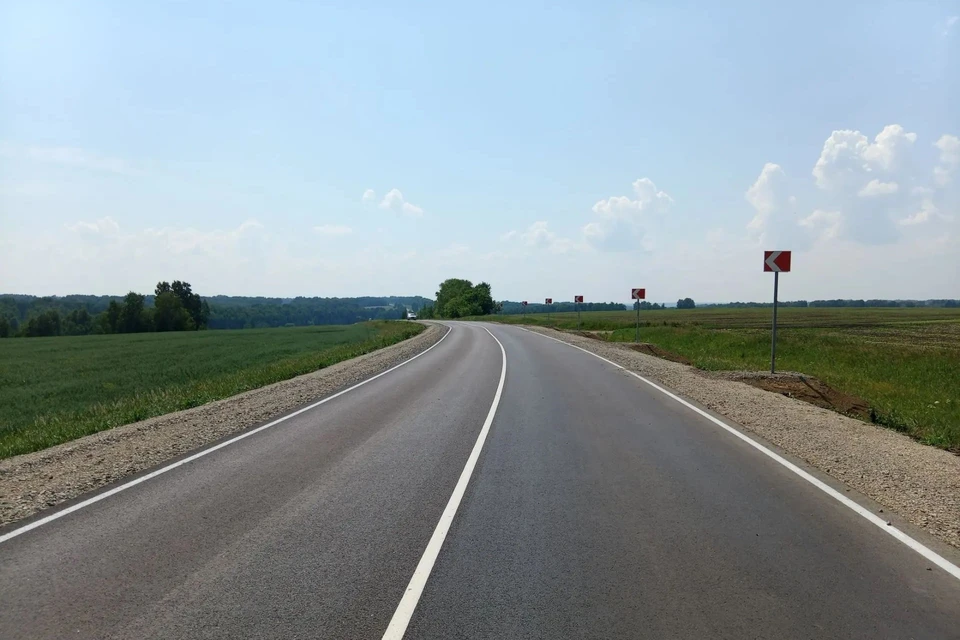 Отремонтированная дорога