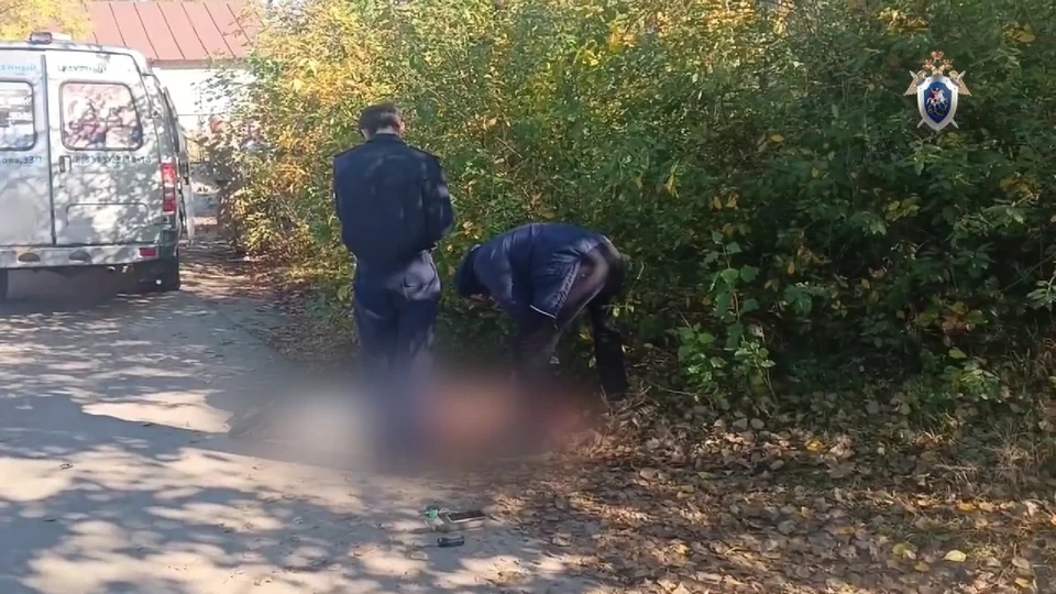Опубликовано видео с места убийства девушки около детского сада в Дзержинске.
