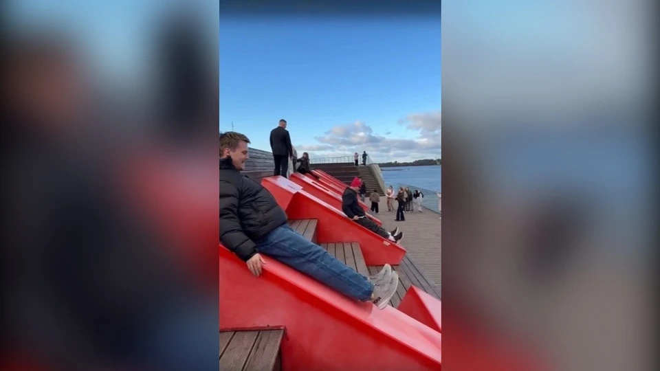 Борисова и Янковского заметили на Стрелке в Нижнем Новгороде Фото: Скриншот видео телеграм-канала «Централ Партнершип»