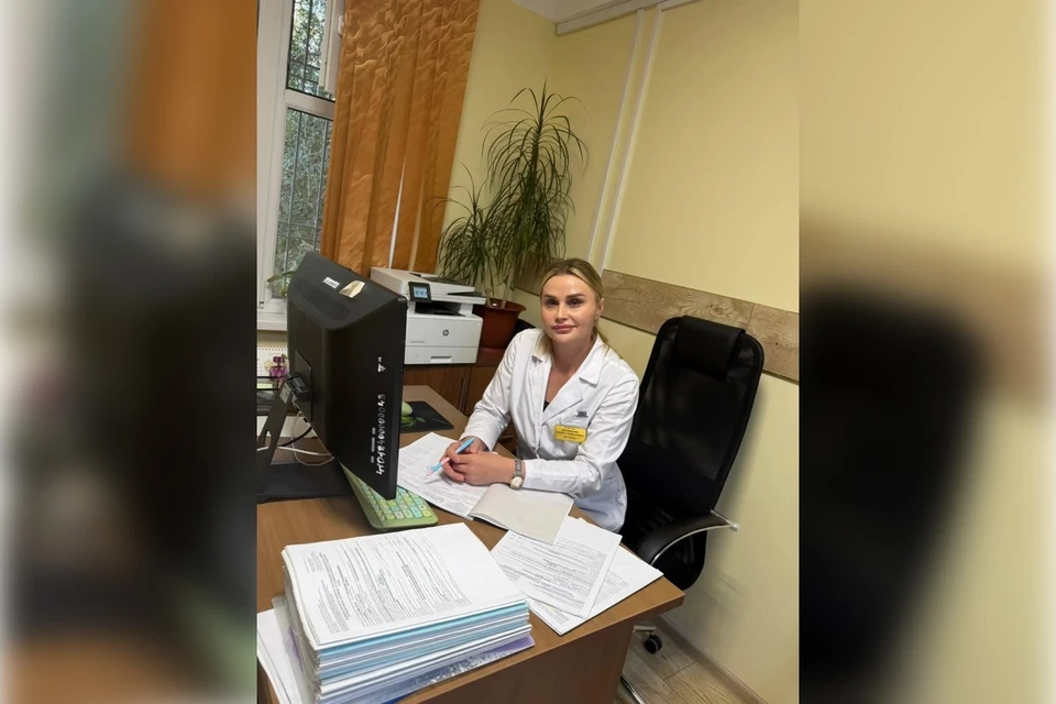 Врач-психиатр Руайна Магомедова приняла 679 пациентов в Михайловке. Фото: министерство здравоохранения Дагестана