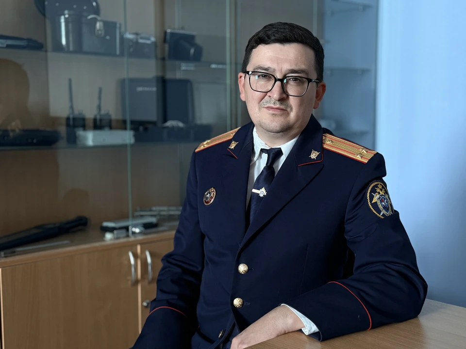 Наиль Фахриев, старший следователь-криминалист отдела криминалистики СУ СК РФ по Башкирии. Фото: СК по РБ