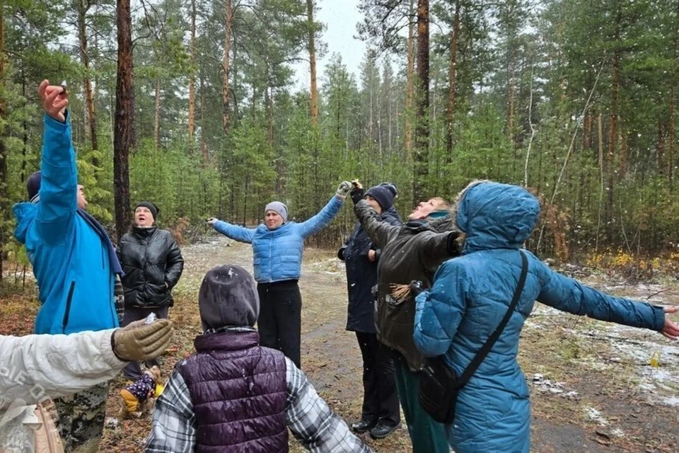Мероприятие прошло на экологической тропе. Фото: Федеральные ООПТ Алтайского края