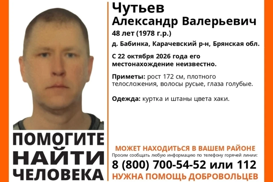 Фото: поисковый отряд "Лиза Алерт", ВКонтакте.