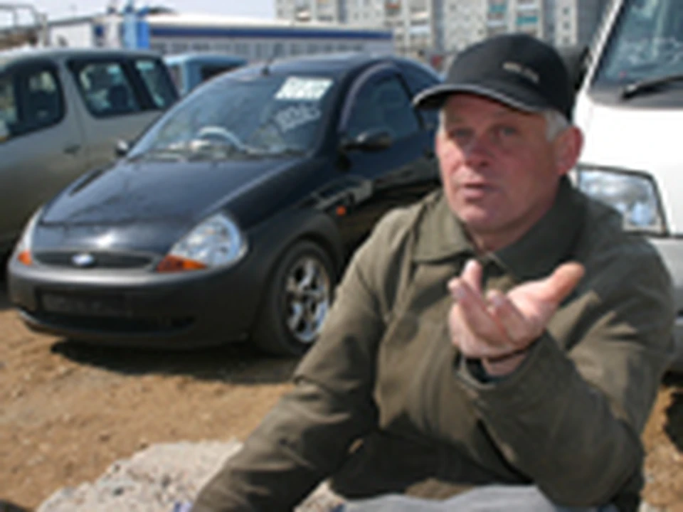 Благовещенский перегонщик Виталий Букреев.
