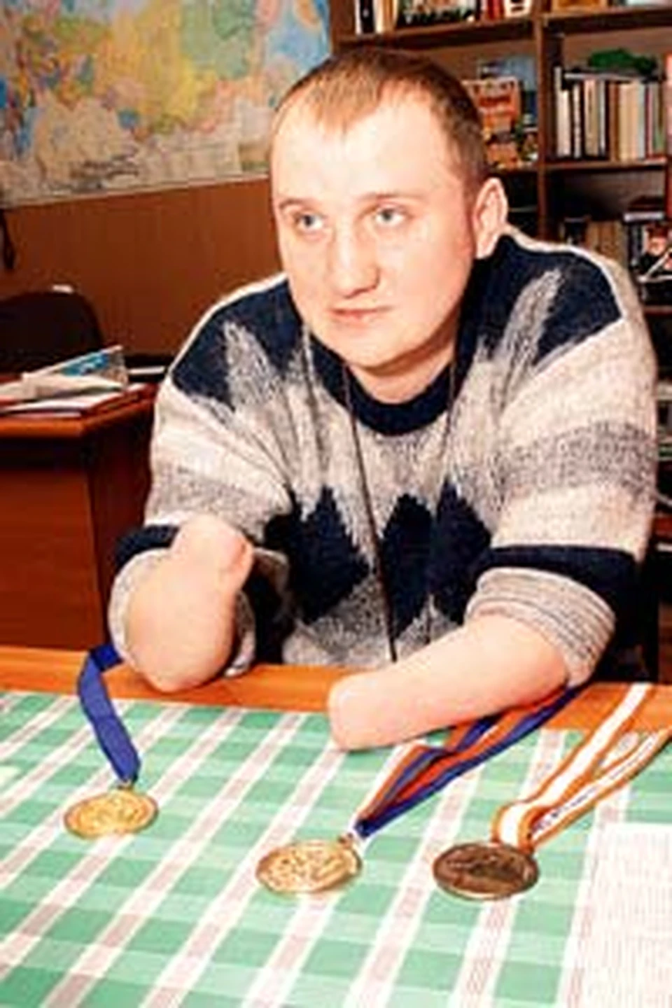 Эти медали для Сергея дороже орденов.
