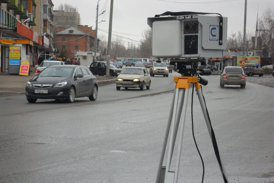 Казанские гаишники выставляют камеры на зебрах