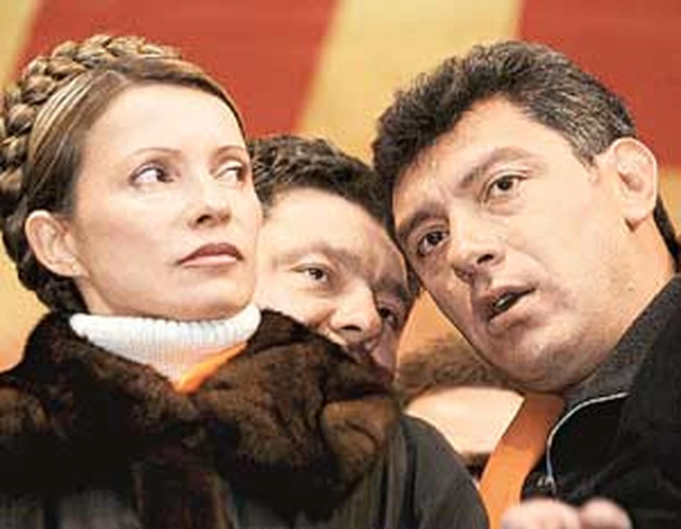 Давать советы Ющенко и Тимошенко Немцов стал еще во время «оранжевой» революции.