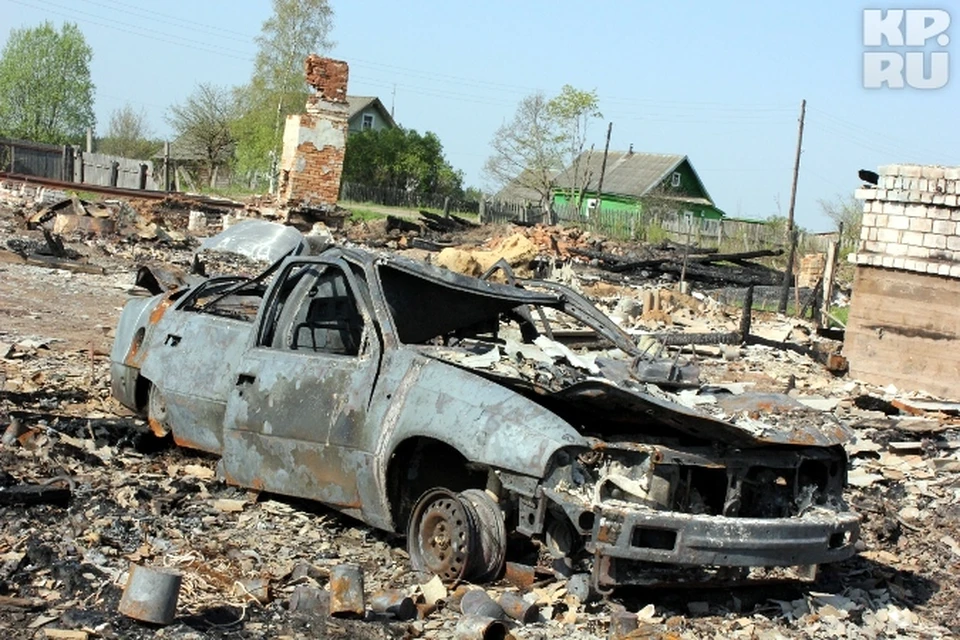 После пожара главу села оштрафовали на шесть тысяч рублей
