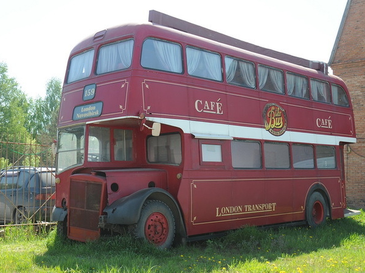 В центре Новосибирска поставят на прикол... двухэтажный автобус из Лондона!  - KP.RU