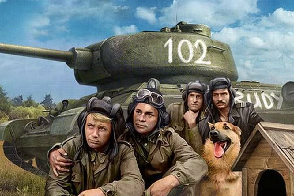 Судя по культовому сериалу «Четыре танкиста и собака», псы служили даже в бронетанковых войсках.