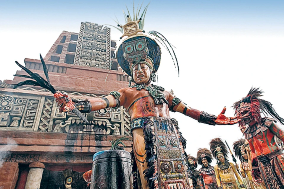 А сами майя даже гибель своей цивилизации не смогли предсказать. (Кадр из фильма «Апокалипсис».)