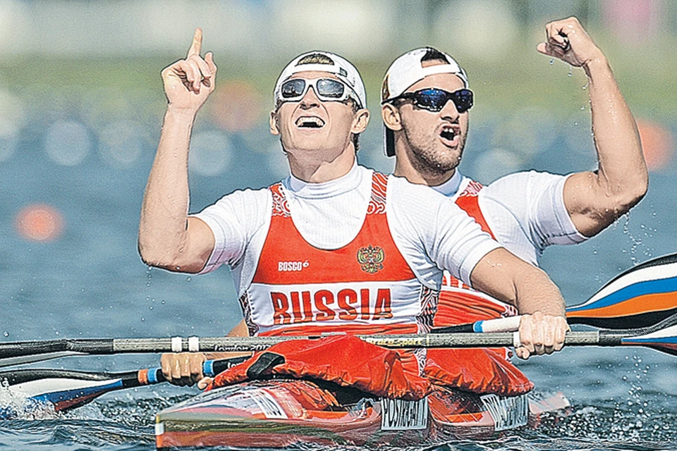 Юрий Постригай (слева) и Александр Дьяченко срезали волну и всех соперников.