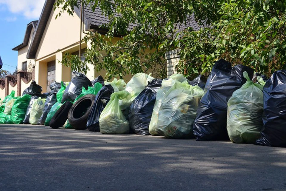 За пару часов работы люди вынесли из леса около 300 мешков различного мусора.