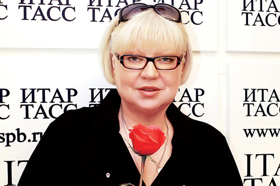 Светлана Крючкова на презентации своей книги. Сентябрь, 2012.