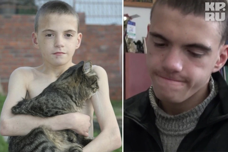 Справа Павел Олегович появился в фонде около шести лет назад, а слева, фото сделано на днях, когда парень надумал вернуться в «Город без наркотиков».