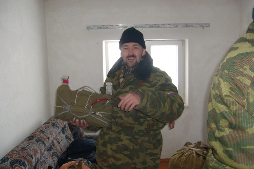 Дмитрий Пентегов в форме "отрядника"