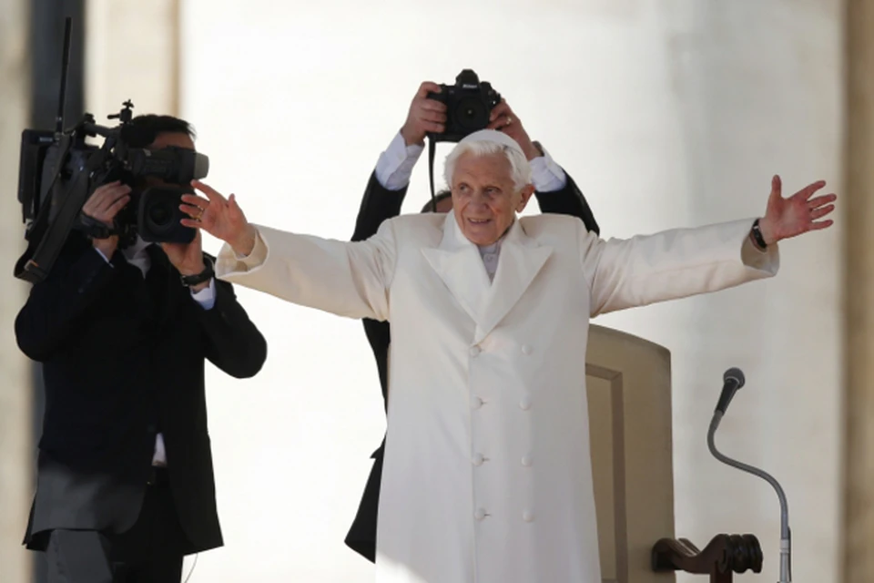 В четверг Папа римский Бенедикт XVI покинет Ватикан