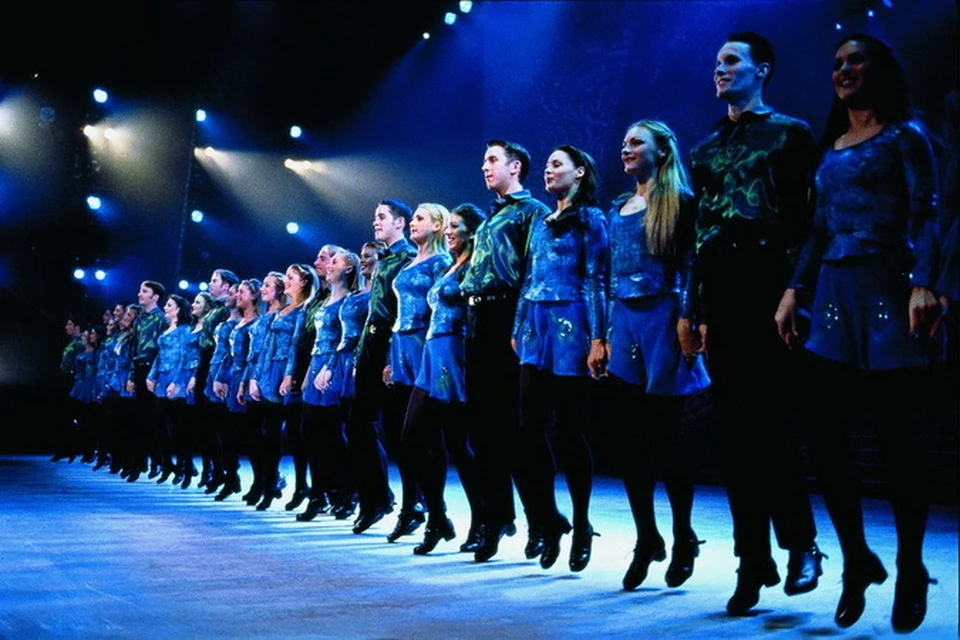 Шоу Riverdance известно по всему миру.