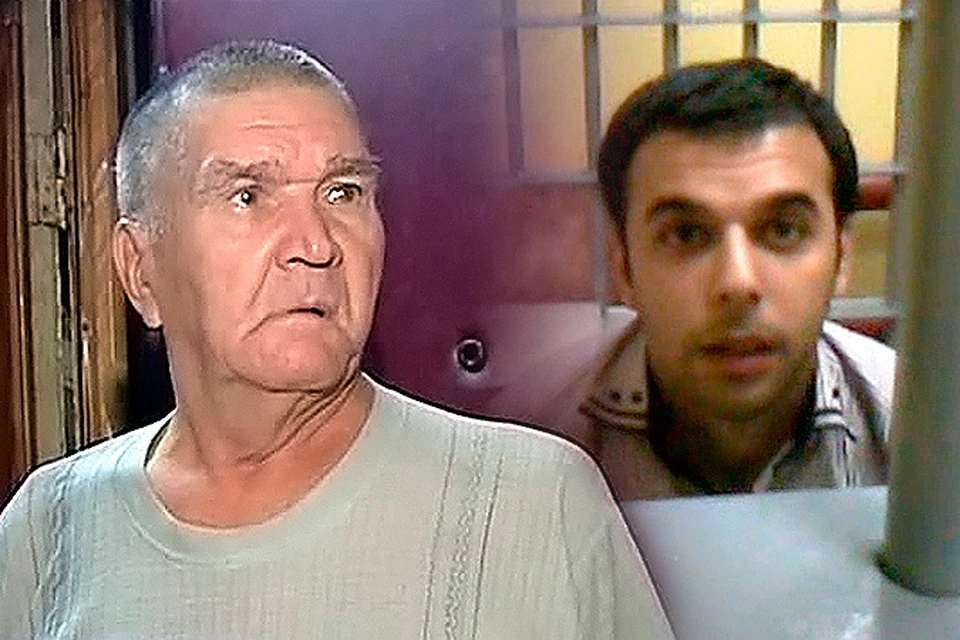 Избитый кавказцем пенсионер подтвердил «КП», что сидел в тюрьме. Но своему обидчику (на фото справа) он этого не желает...