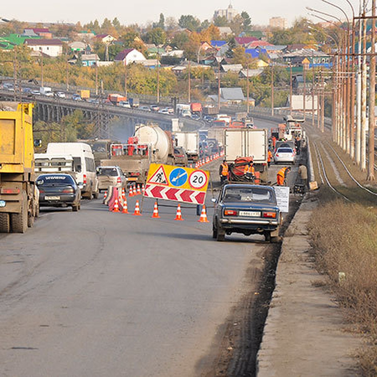 Омские власти отремонтируют Октябрьский мост - KP.RU