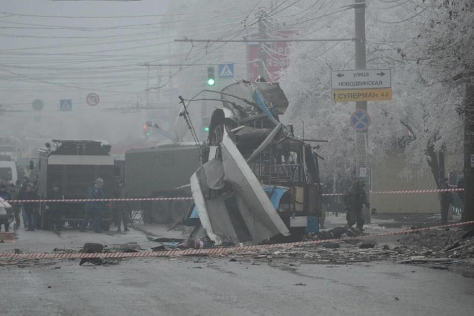 Два взрыва произошли в Волгограде в конце прошлого года