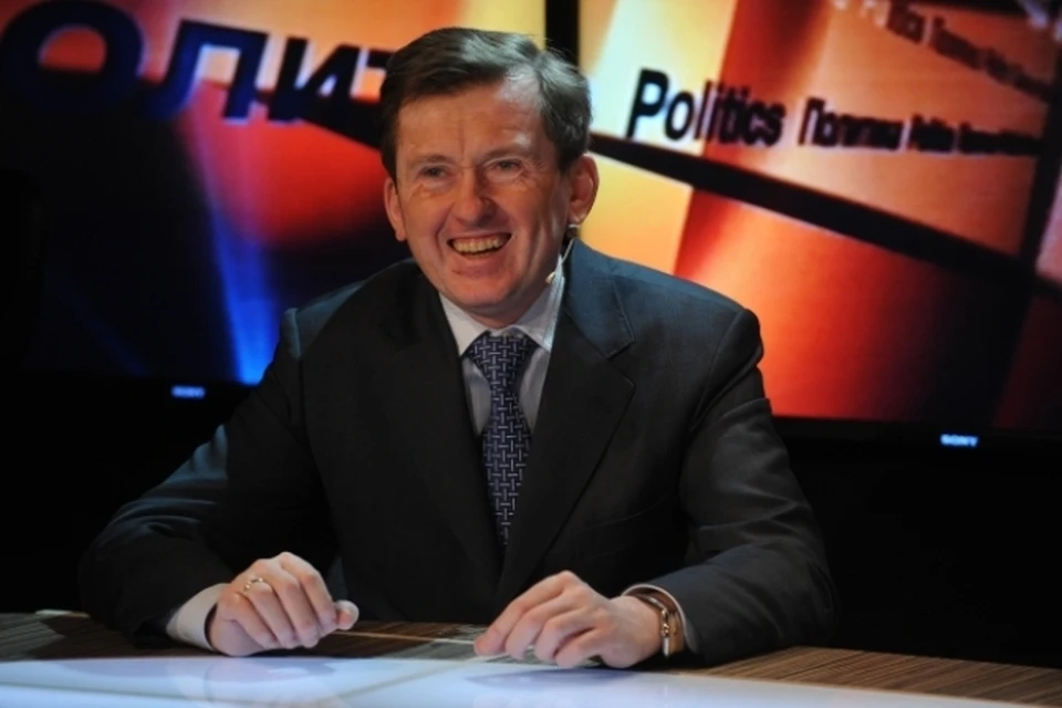 Александр Починок на радио «КП» в 2010 году