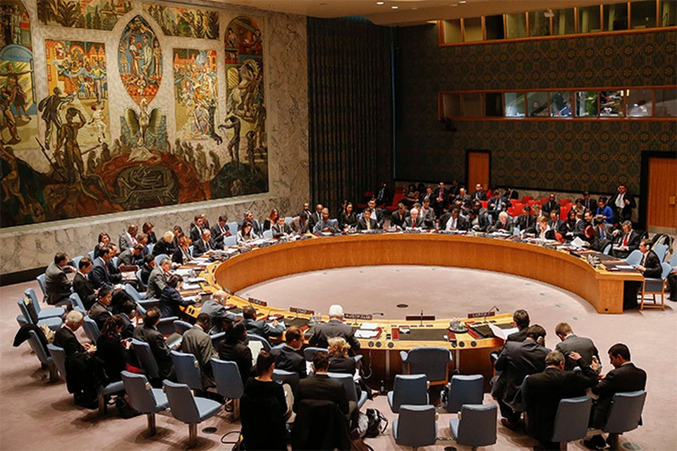 Заседание совбеза ООН по вопросу целостности Украины