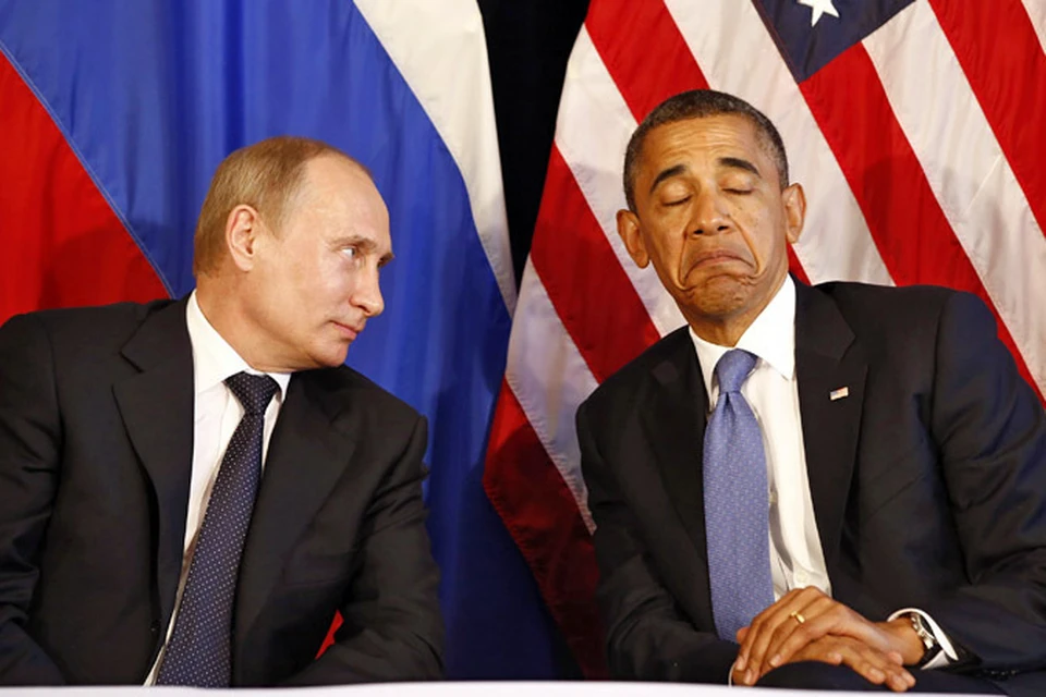 Обама пообещал спасти Путина, если тот будет тонуть