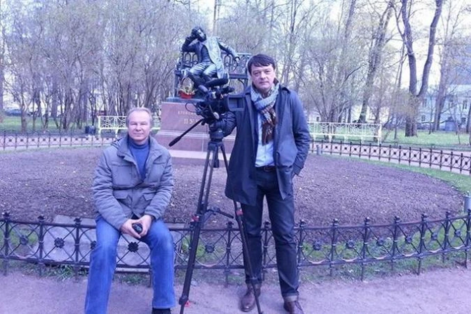 Съемки проекта "Пушкин.215" в Санкт-Петербурге.