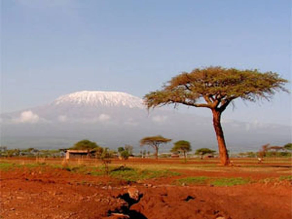 Килиманджаро — высочайшая точка Африки.