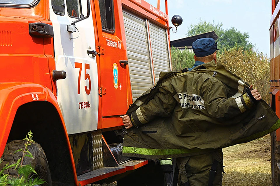 Торфяные пожары в Тверской области ликвидируют за пять дней