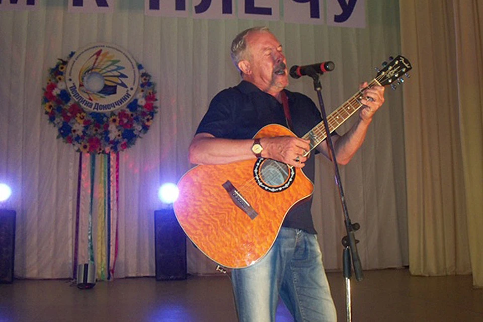 Андрей Макаревич спел три песни в украинском Святогорске