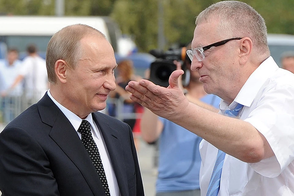 Жириновский предложил Владимиру Путину принять титул «верховного правителя»