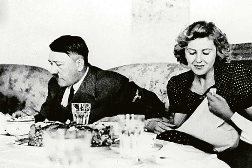 На столом у Гитлера хоть шаром покати: одна трава и макароны... Фото: AP Photo