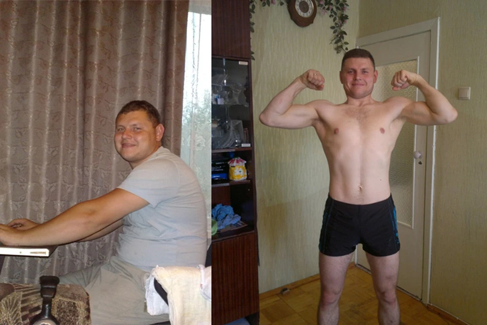 Житель Ижевска похудел на 31 кг после того, как начал есть только сырые овощи и фрукты фото: личный архив