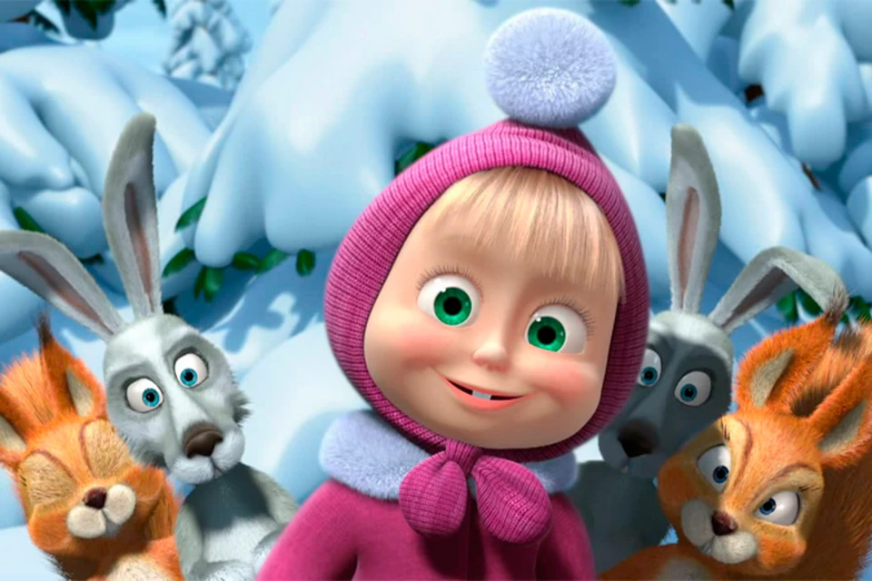 Маша и Медведь (2009-2021) постеры фильма российские мультфильмы Кино-Теат