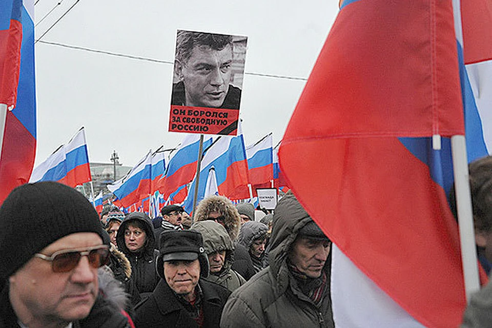 Марш памяти Бориса Немцова четко показал, как страна делится на две части, считает наш колумнист