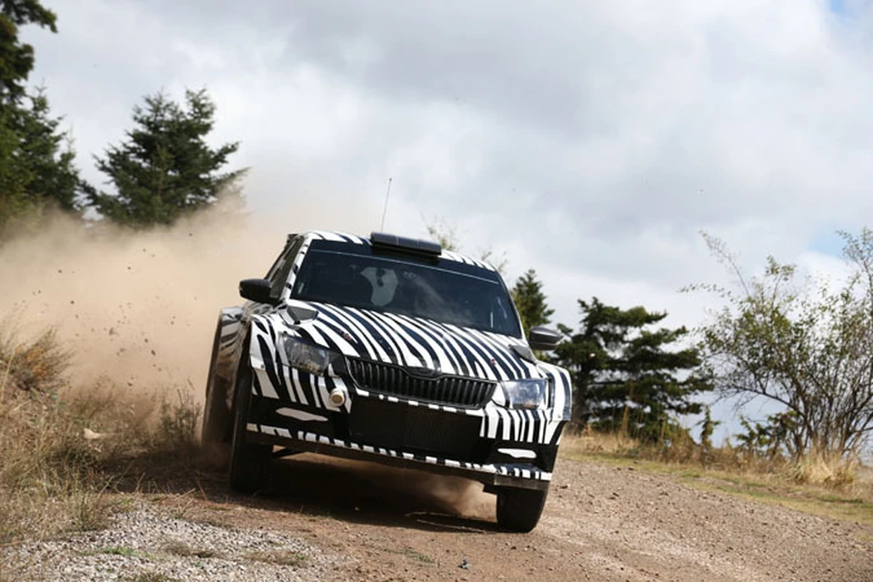 Разработка нового раллийного болида SKODA Fabia R5 идет точно по графику. Фото: предоставлено ООО "Л-Моторс"